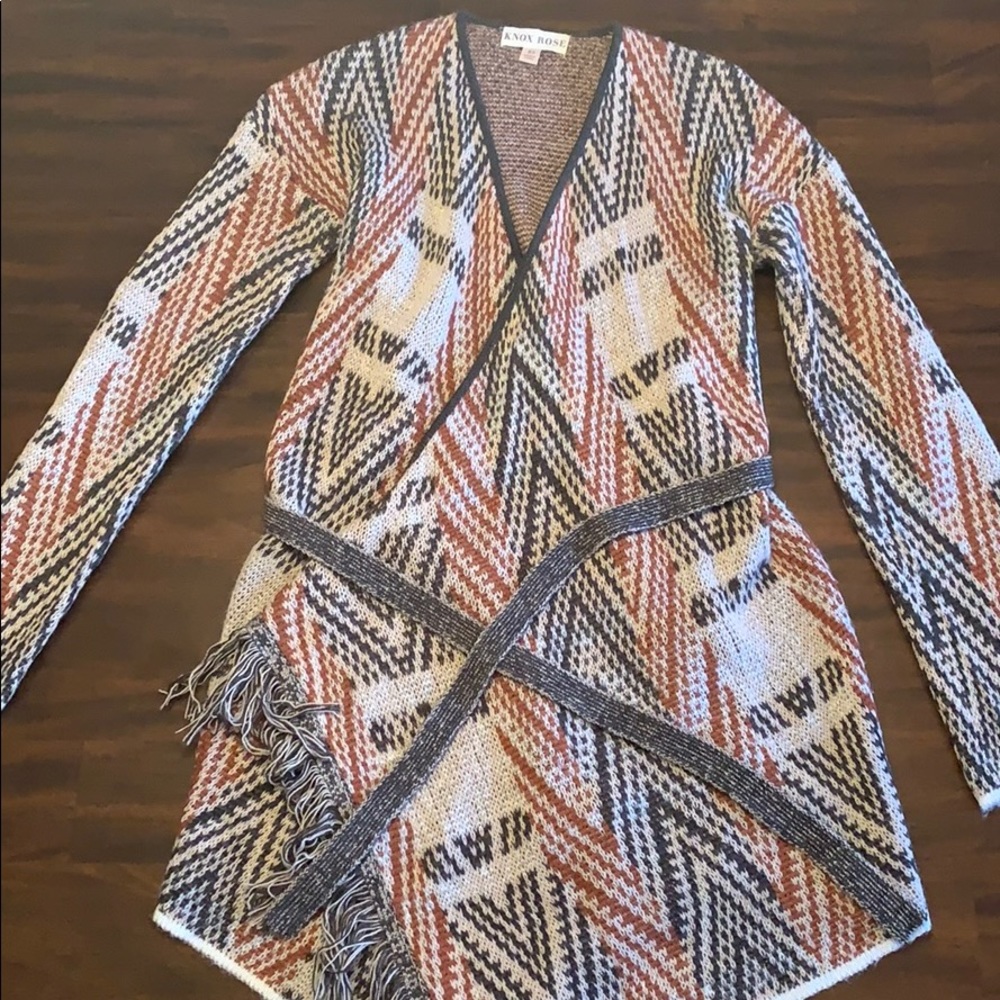 Multiple color cardigan , size XS
